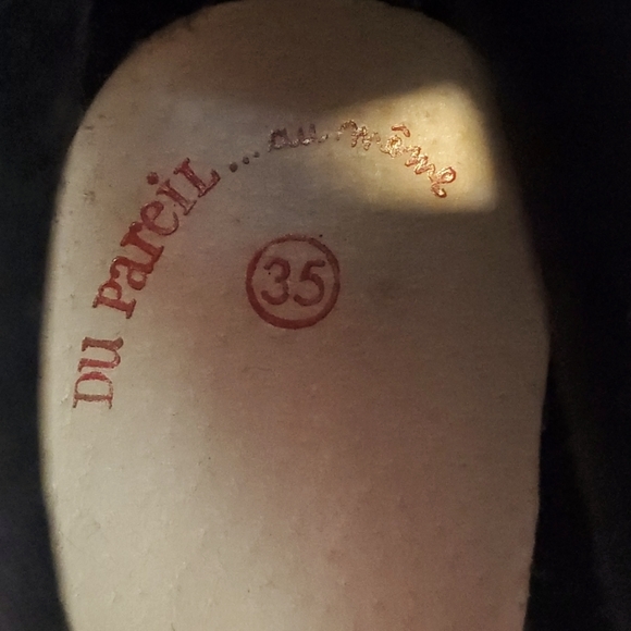 Du Pareil Au Meme tall black boots. European size 35. Genuine leather. - Picture 4 of 4